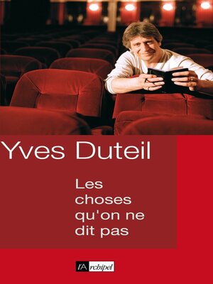 cover image of Les choses qu'on ne dit pas